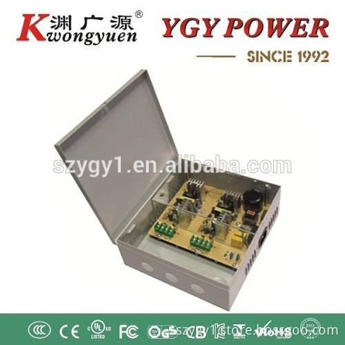 metal case Ouput 12V5A-4CH open frame box power supply for CCTV camera